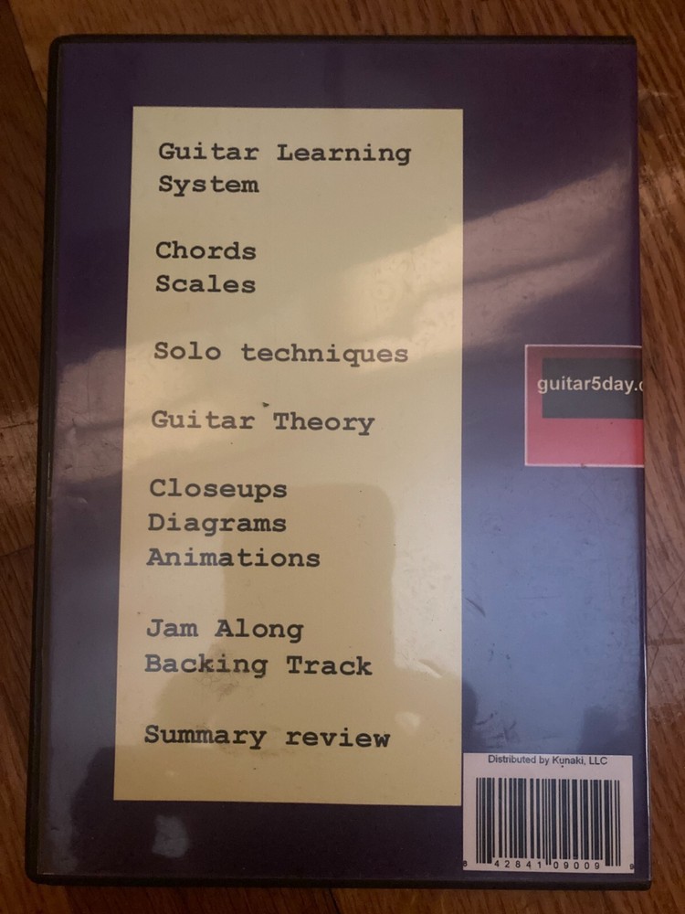 Project X Guitar Learning System - 3 DVD Set - Secrets to Learning Guitar New