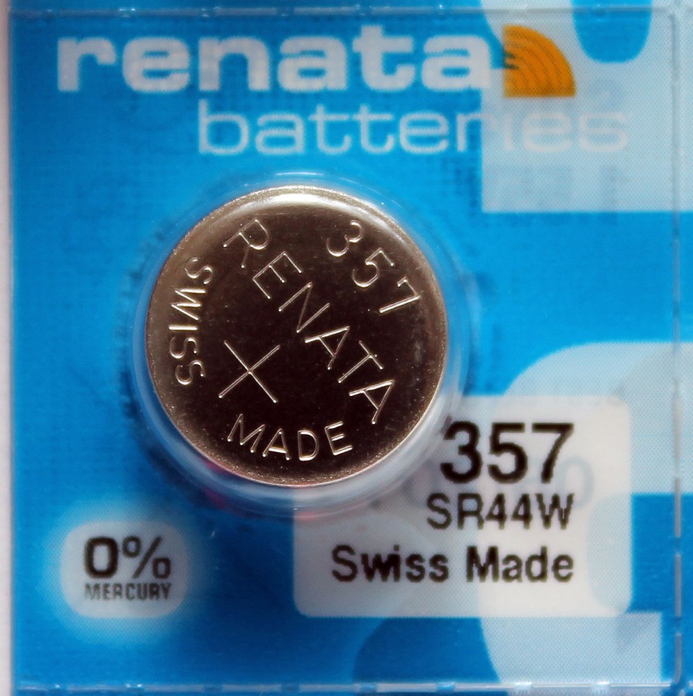 357 Renata Silver Oxide Watch / Electronic Battery x 5