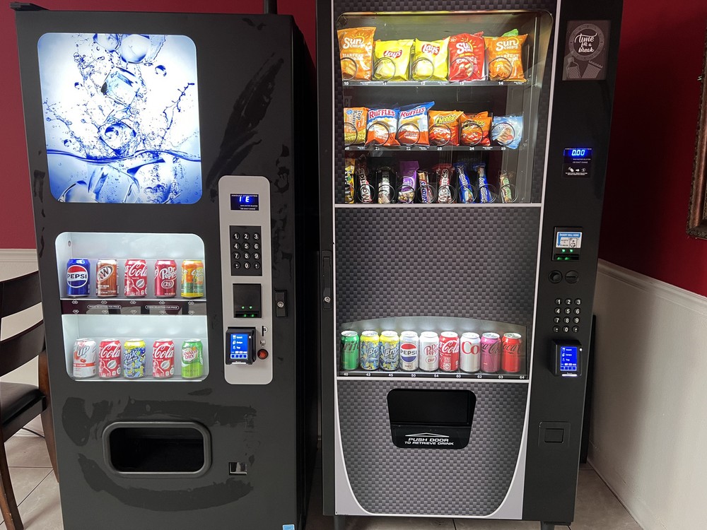 combo and 10 select drink machine