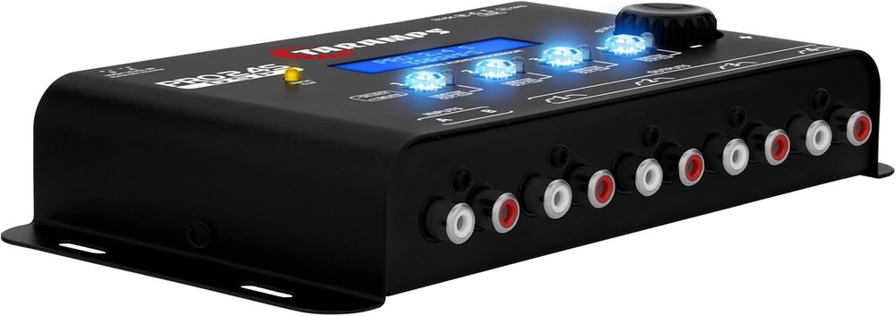 Versatile Pro 2.4S DSP Equalizer - Dual Input Audio Processor with 12 EQ Presets