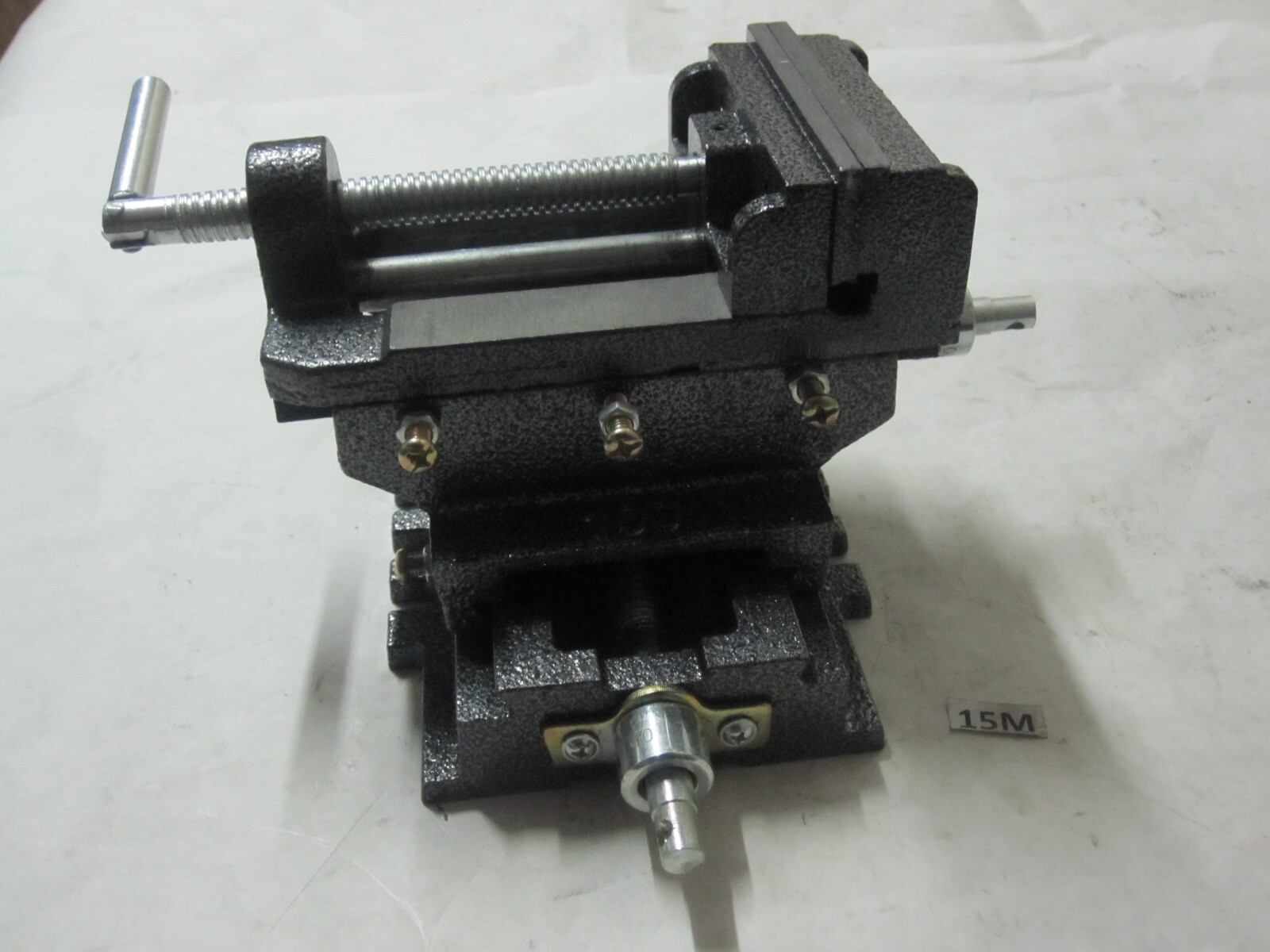 2 Way 4'' Drill Press X-Y Compound Vise Cross Over Slide Mill Milling Vice Table