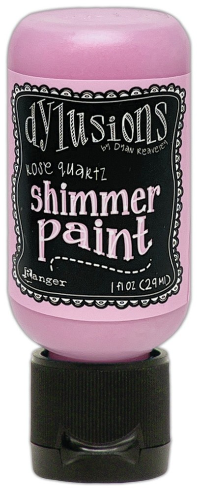 Dylusions Shimmer Paint 1oz-Rose Quartz - 3 Pack