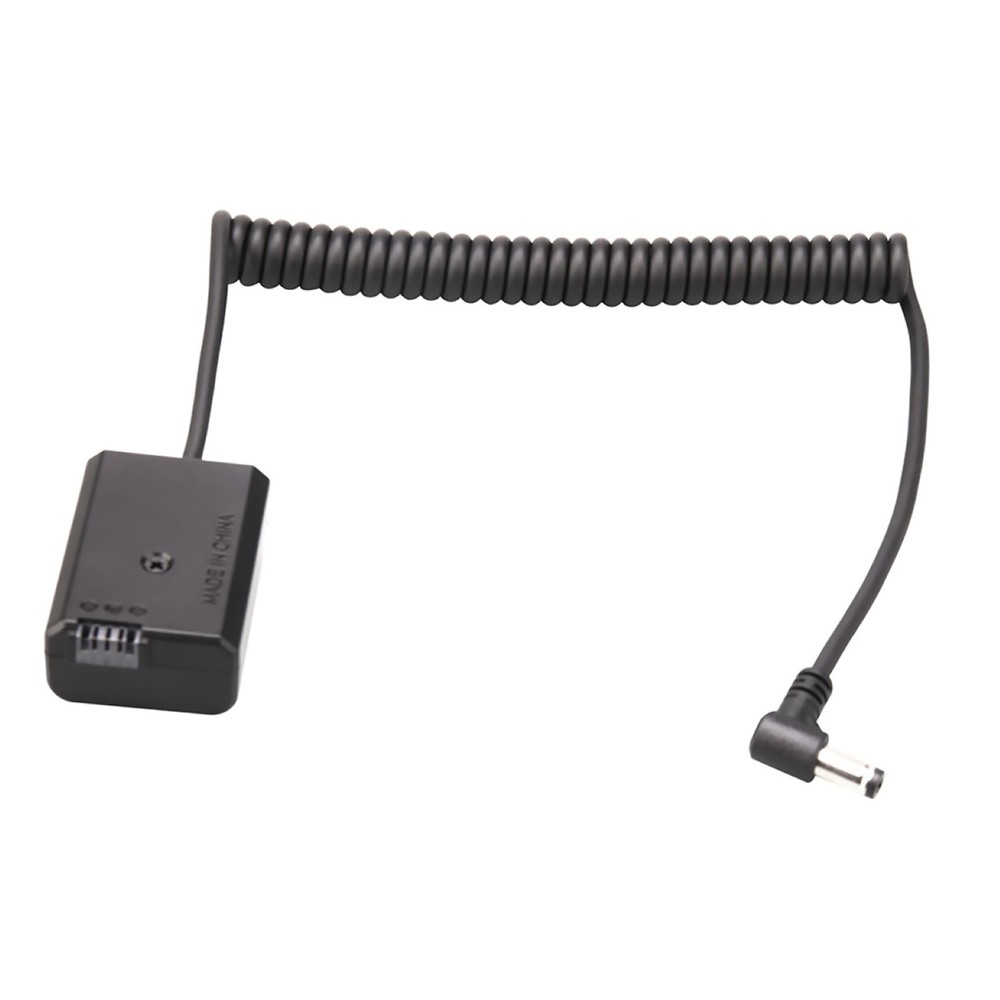 Decoded NP-FW50 Dummy Battery DC Coupler Cable for Sony A7II A7S2 A7M2 A7R2