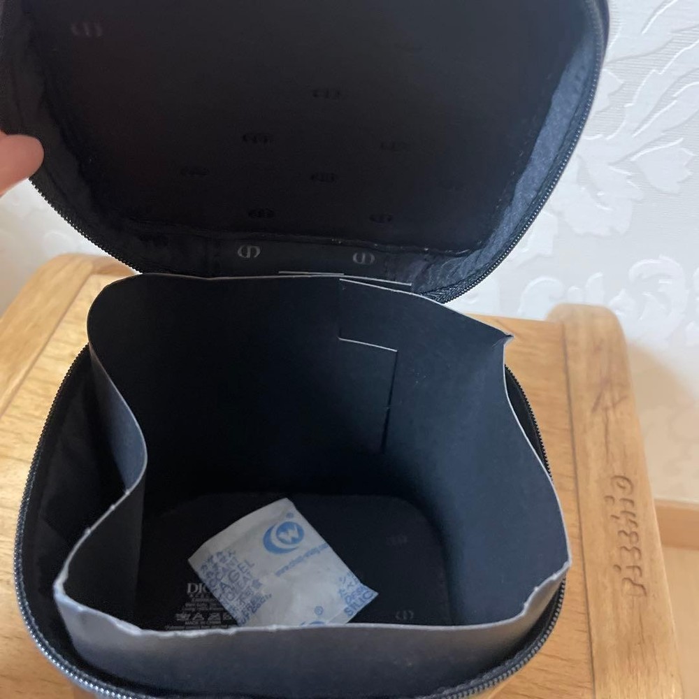 DIOR Novelty Vanity Pouch Case Black