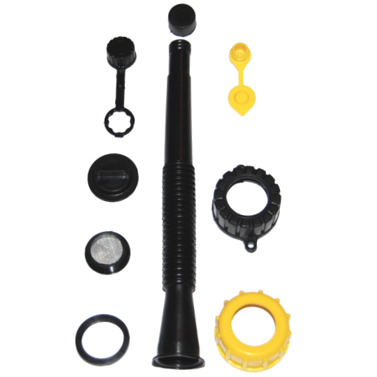 Long Gas Can Spout (Improved Design) Flexible Universal Replacement