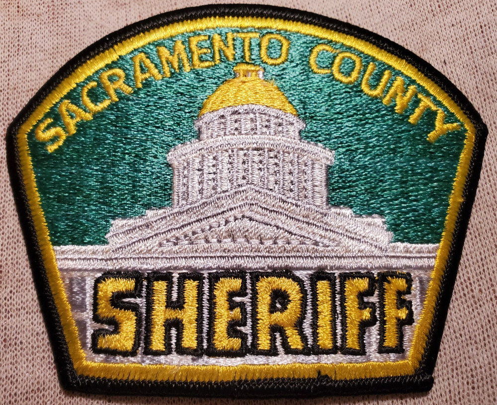 CA Sacramento County California Sheriff Patch