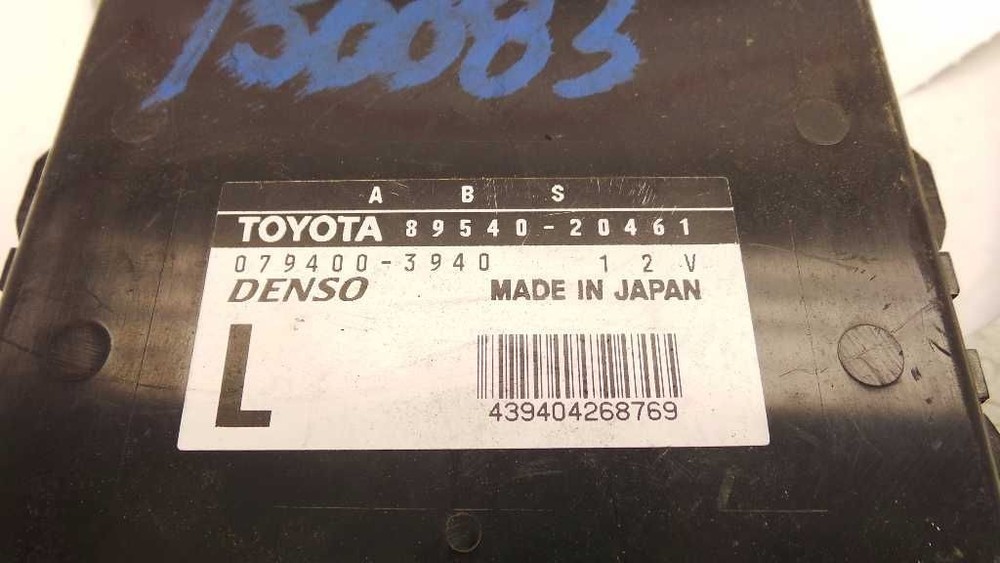 00-02 TOYOTA CELICA ABS COMPUTER CONTROL MODULE ECM ASSEMBLY