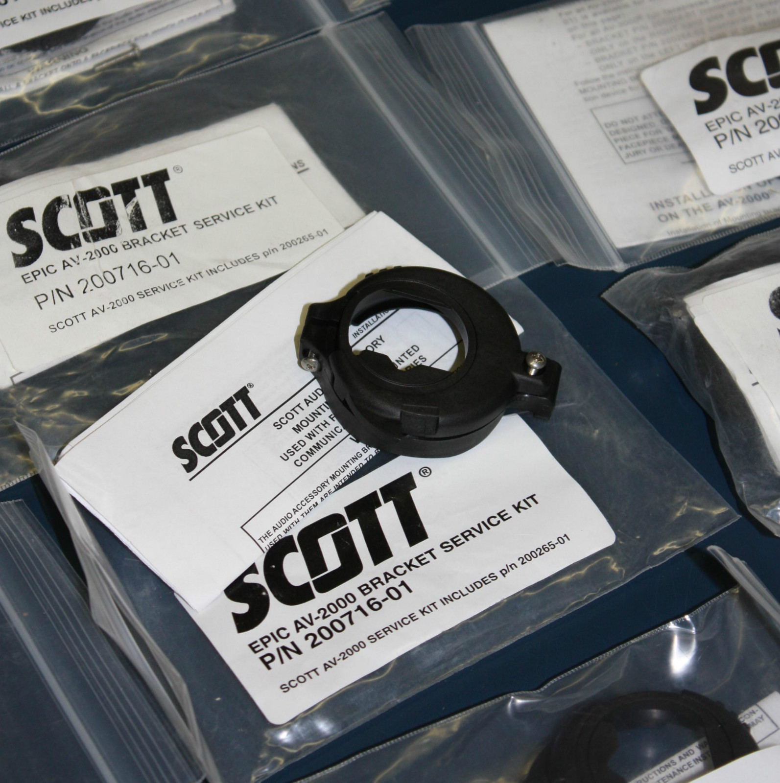 (5) Lot Scott Epic AV2000 Mounting Bracket P/N 200716-01 New 5 Brackets Purchase