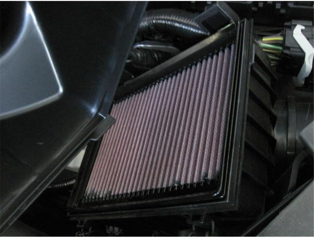 Engine Air Filter: Reusable, Clean Every 75,000 Miles, Washable, Premium, Replac
