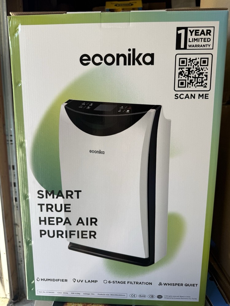 ECONICA SMART TRUE HEPA AIR PURIFIER