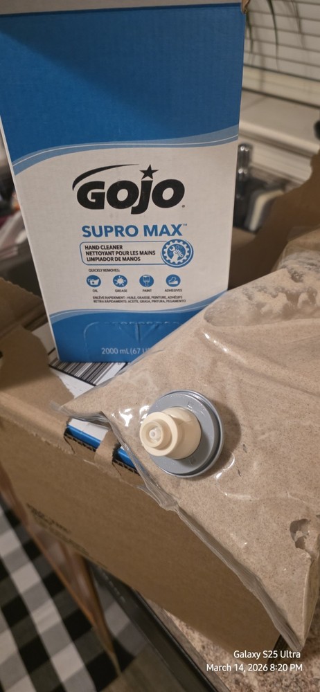 GOJO SUPRO MAX Hand Cleaner - 1 box 2000ml