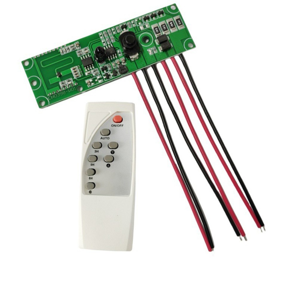 Wired and Wireless Compatible Solar Light Control Board with Motion Sensor