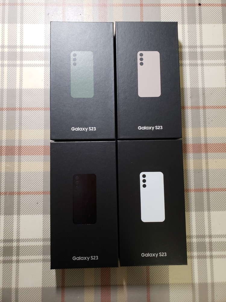 NEW s23 models Samsung galaxy empty boxes without any accessories only empty box