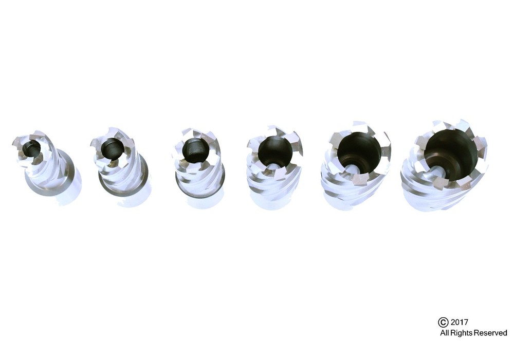 Annular Weld On Cobalt Magnetic Core Drill Bit Anular Cutter Tool Set