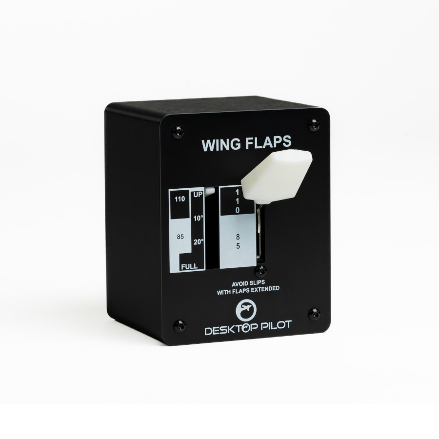 C172 Flaps Panel with Motorized Indicator for Flight Simulators - Fast Shipping