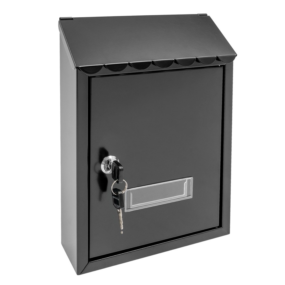 Wall-mount Mailbox Mailbox With Key Lock Mail Box For Homes Offices Institutions