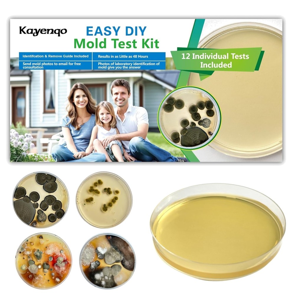 Home Mold  Kit - 12 Detection Tests, Mold Detector