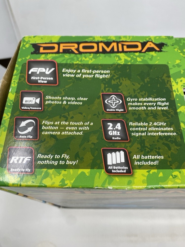 Dromida Ominus FPV Quadcopter Drone RTF NEW, Blue