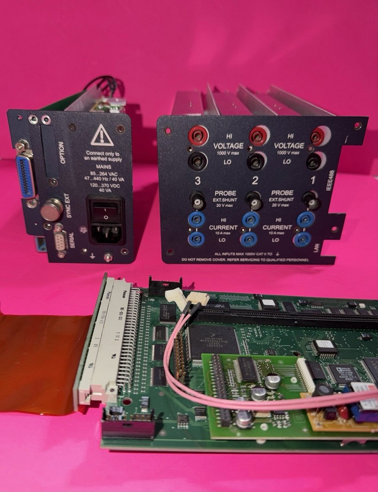 Fluke Norma 4000 Power Analyzer Internal Components Only READ