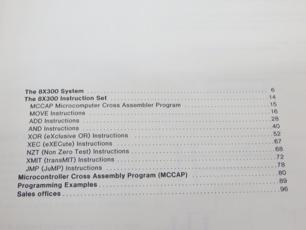 Signetics 8X300 Programming Manual 1978 vintage technology reference