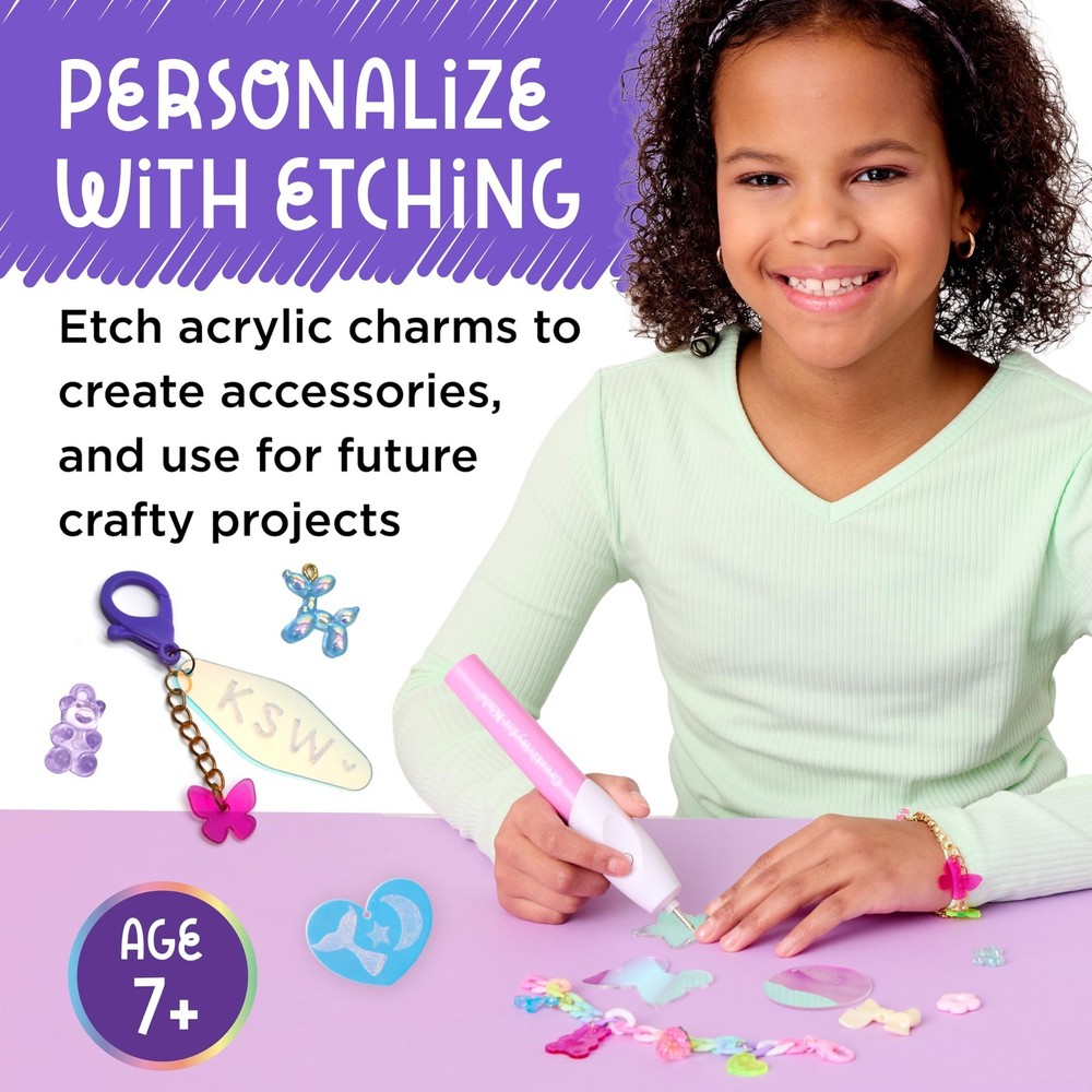 Creativity for Kids Etch-It Personalized Accessories Kit with Etching Tool | ...