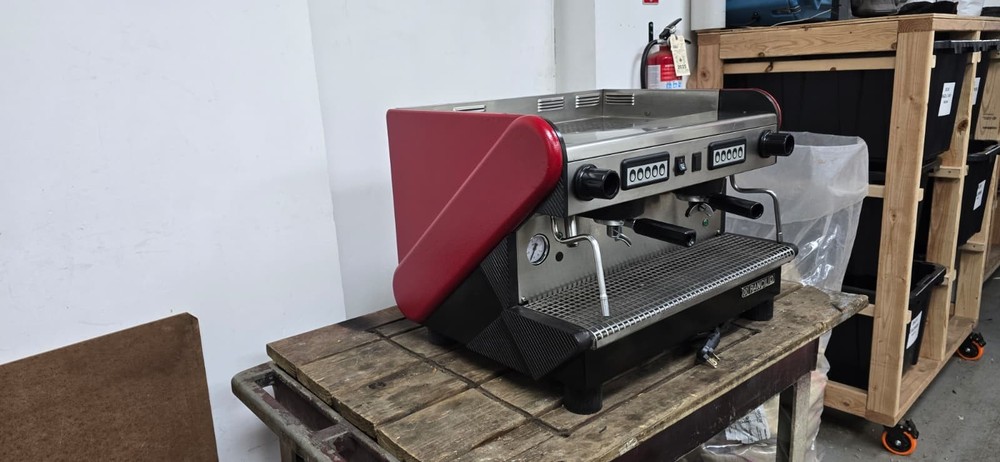 Rancilio 2 Group Espresso Coffee Machine Automatic Control Volumetric