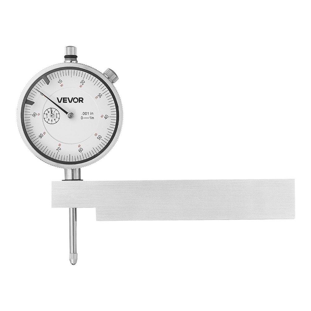 VEVOR Dial Test Indicator Metal Base 0.001 in Accuracy 0-1 Range Precision Tool