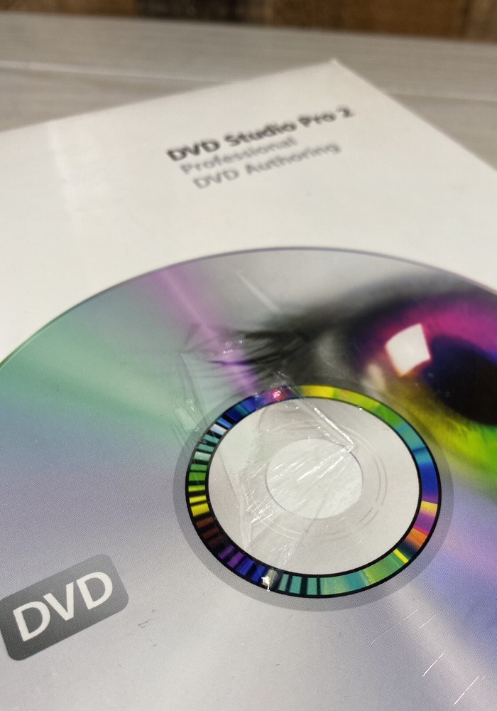 DVD Studio Pro 2 Academic Single User Version Apple Mac NEW SEALED (2003)