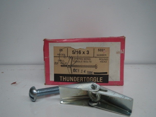 5/16 X 3 THUNDERTOGGLE 25 PIECES 5331  (LL2423)