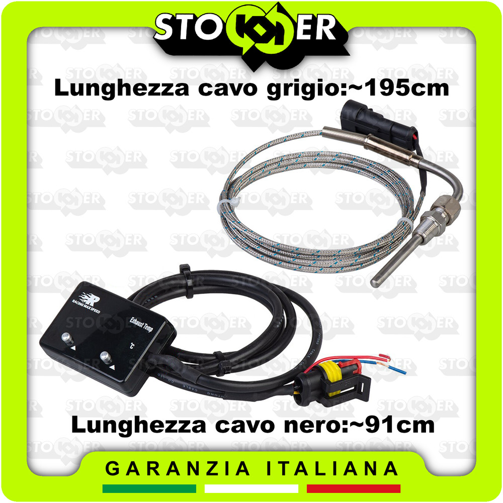 Digital Indicator Temperature Exhaust Gas EGT Sensor Probe K