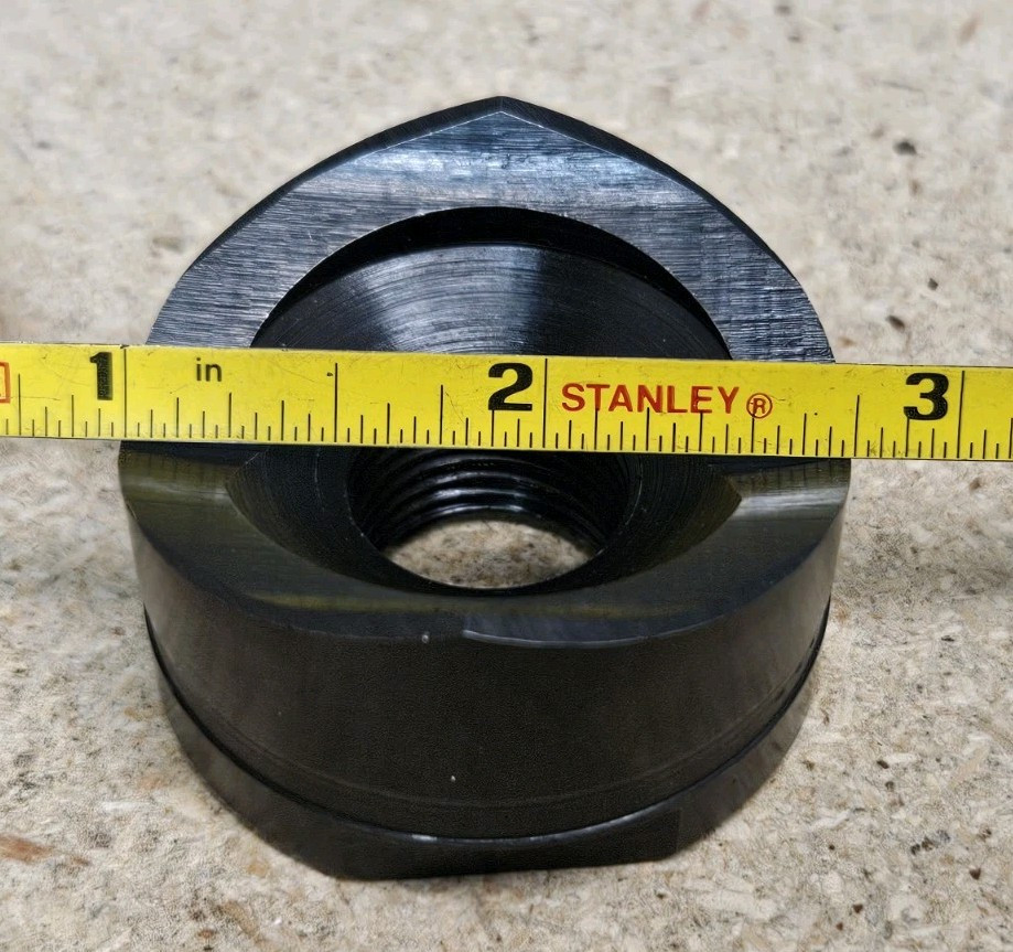 Greenlee punch No. 730 - 1 3/4" diameter - knockout