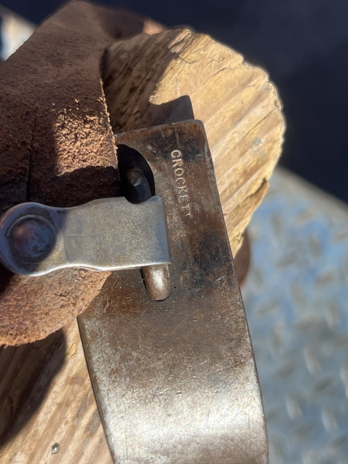 One Of A Kind, Crockett Spurs, Early Old School Cowboy