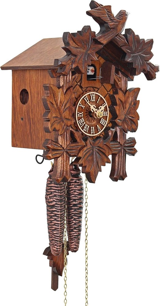 Cuckoo Clock - The Traditional Vine Leaves