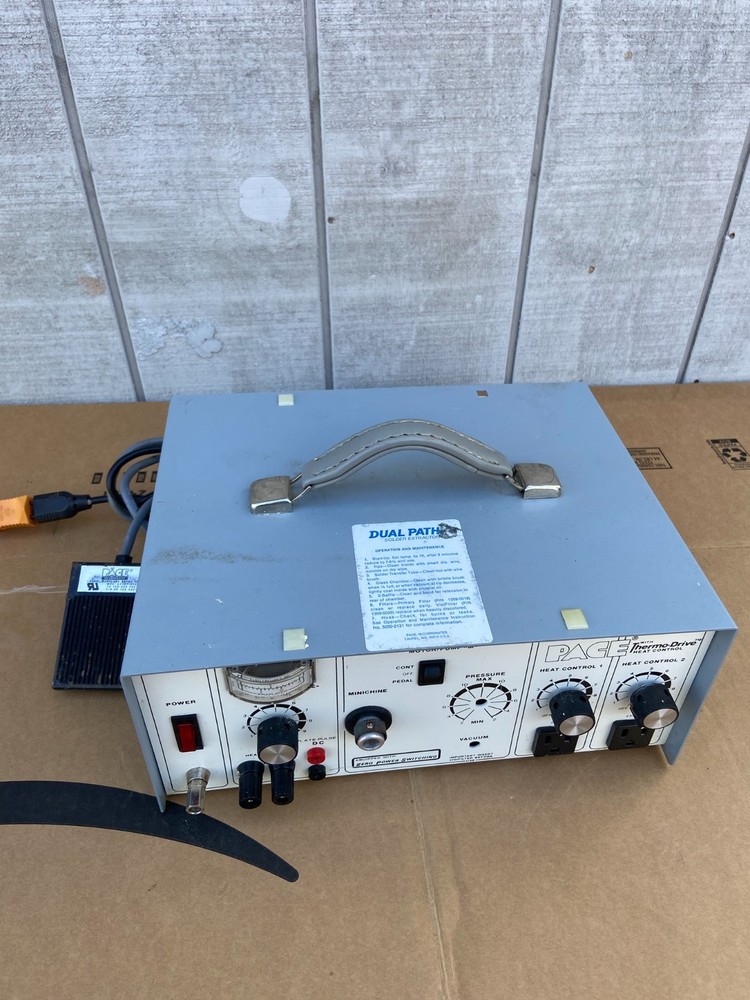 Pace PPS-101 Dual Path Solder Extractor Thermo Drive Powers On Untested