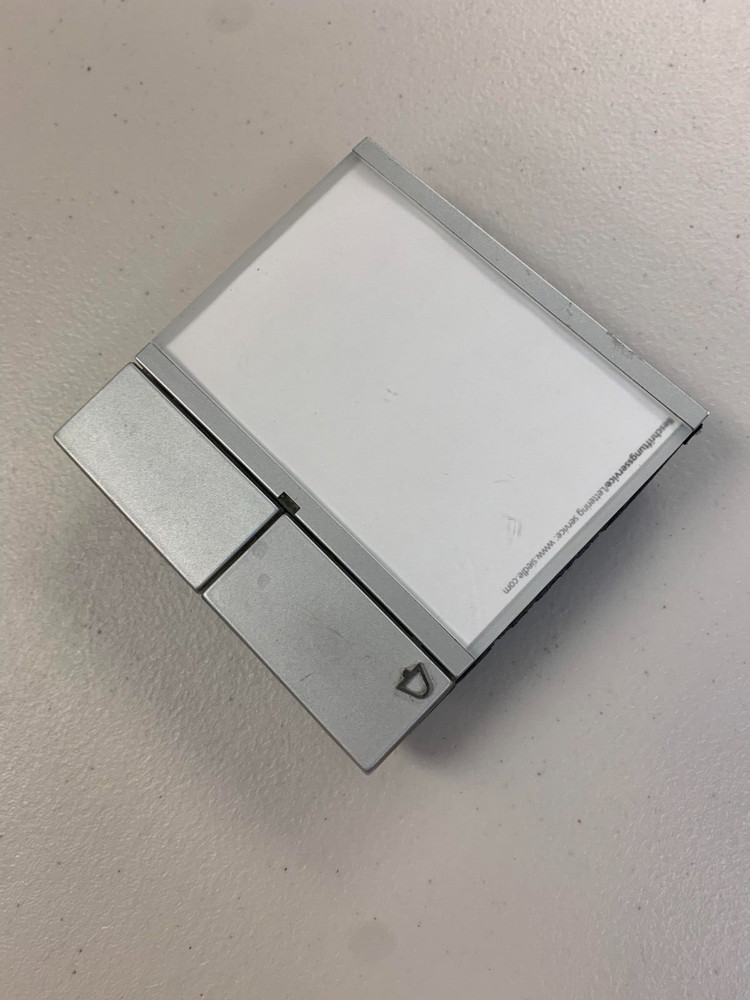 Siedle BTM 650 Two Button Silver