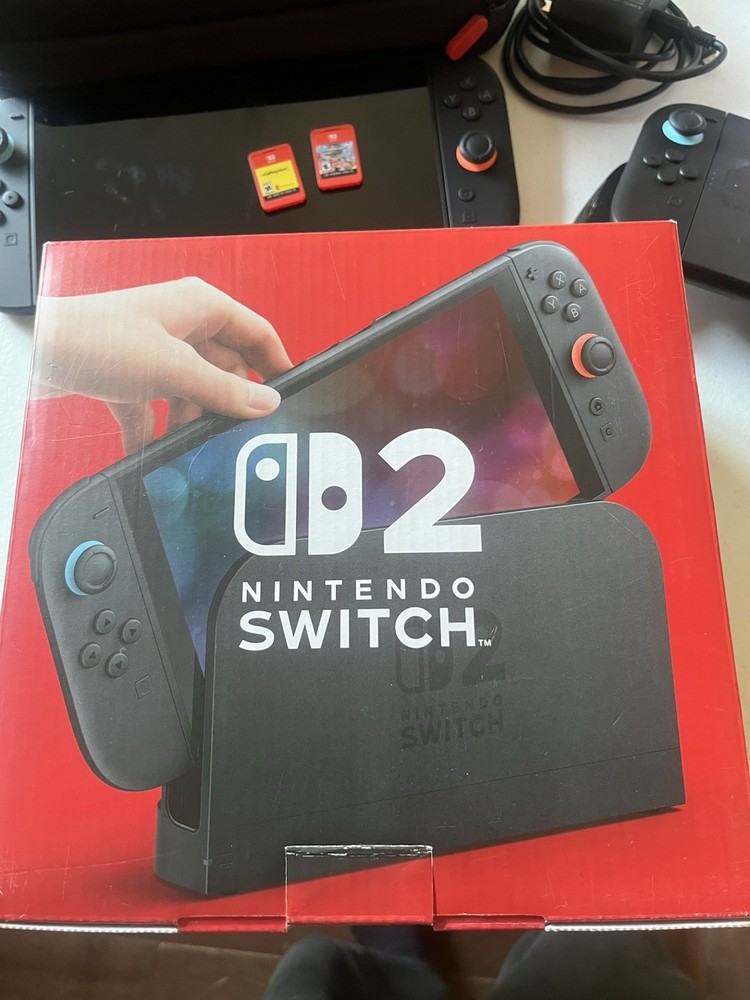 Nintendo Switch 2 OLED Console Black HDMI USB-C