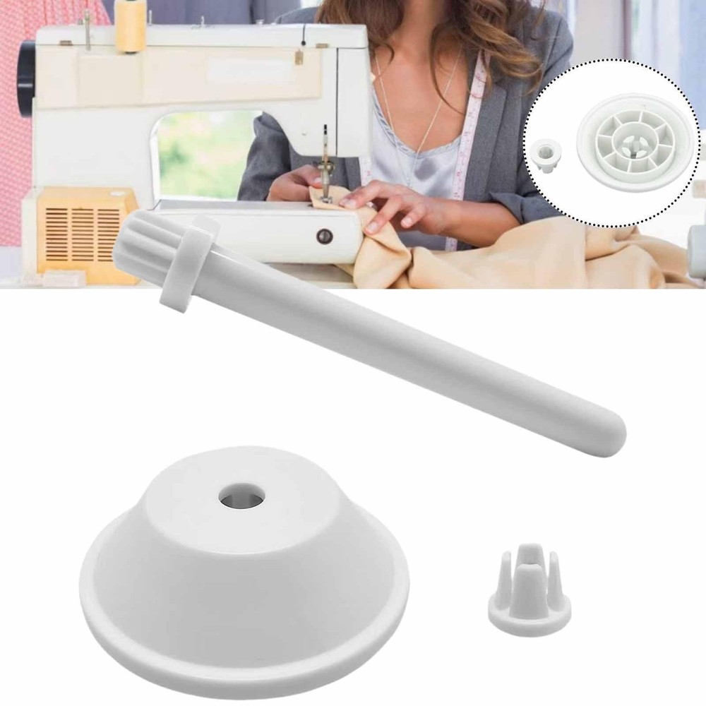 3Pcs Spool Pin Cap Set Stable for Singer White Sewing Machine 4452
