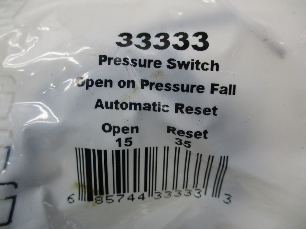 MARS 33333 PRESSURE SWITCH NSMP