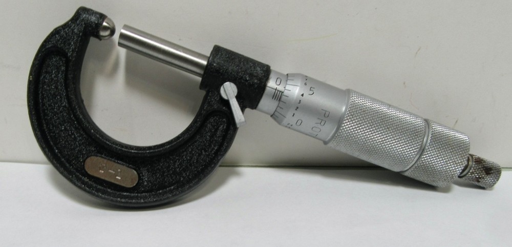 Proto 1-2 Micrometer With Plastic Case ( Made In U.S.A. )
