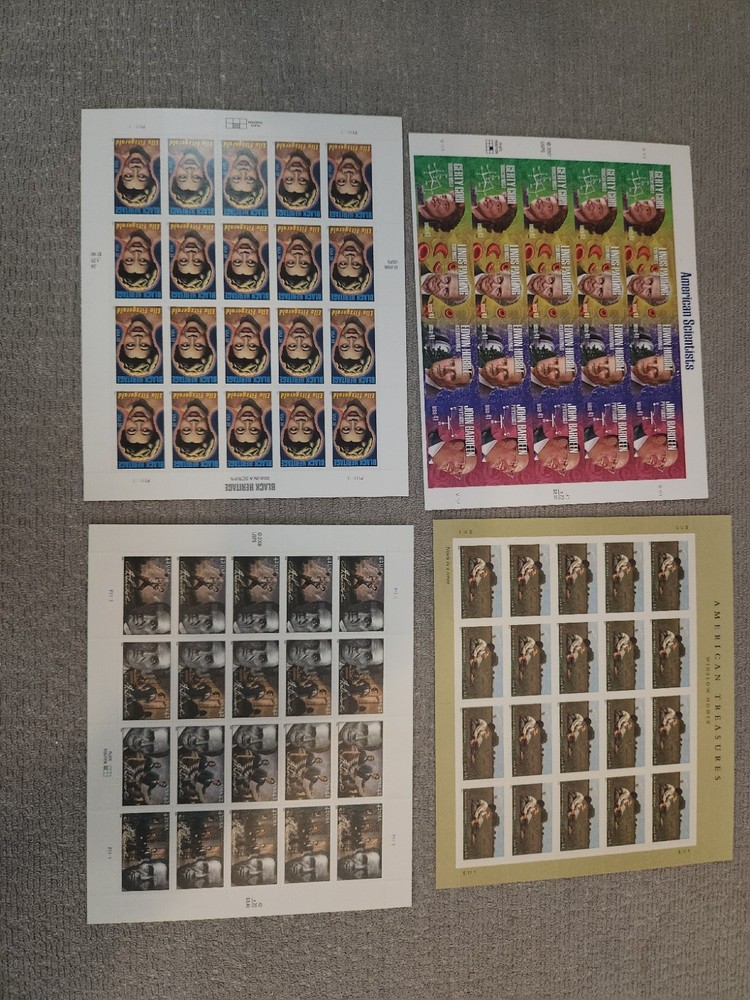Stamp Collection From The 2000 And Up
