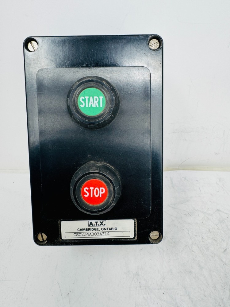 ATX Start- Stop Button Selector Switch ATX CS02Z4A303A3L4 Open Box