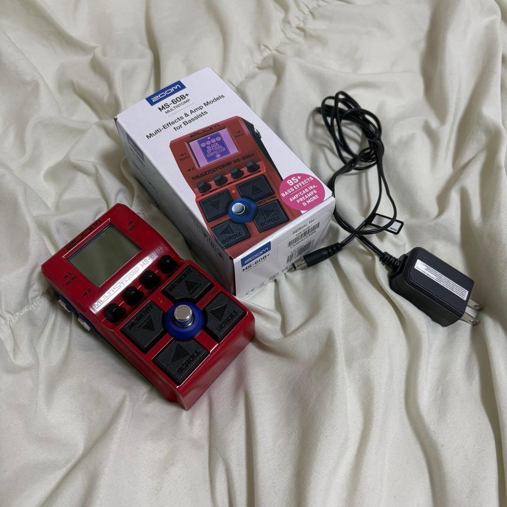 zoom MS-60B + bass multi-effector