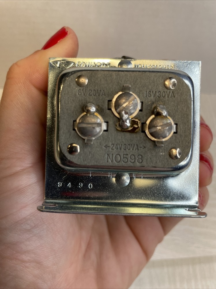 Vintage edwards transformer tri volt