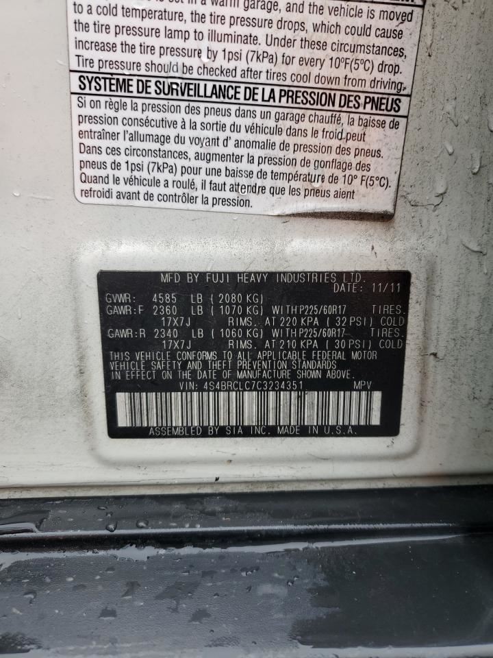 LEGACY 2012 Glove Box 4915992