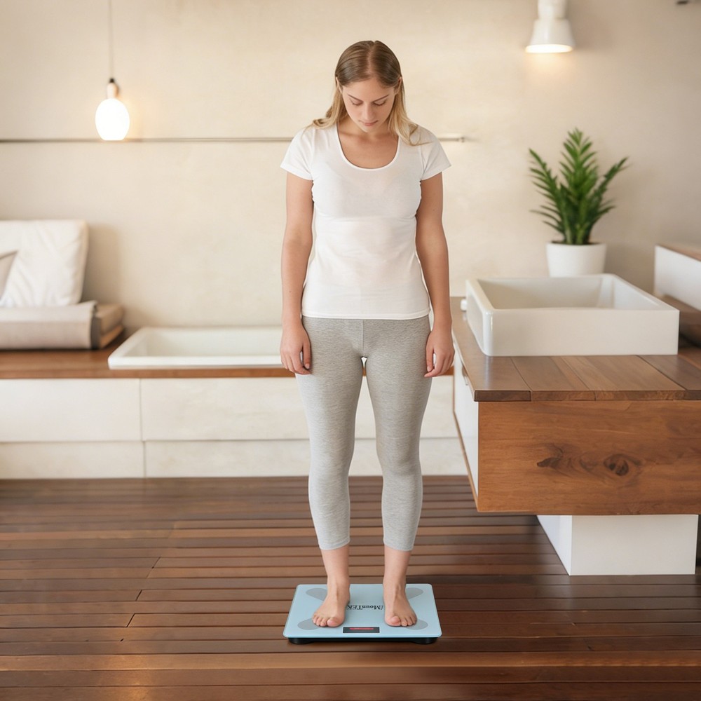 High Accuracy Smart Scale with BMI & Body Composition Sync 397LBS Capacity