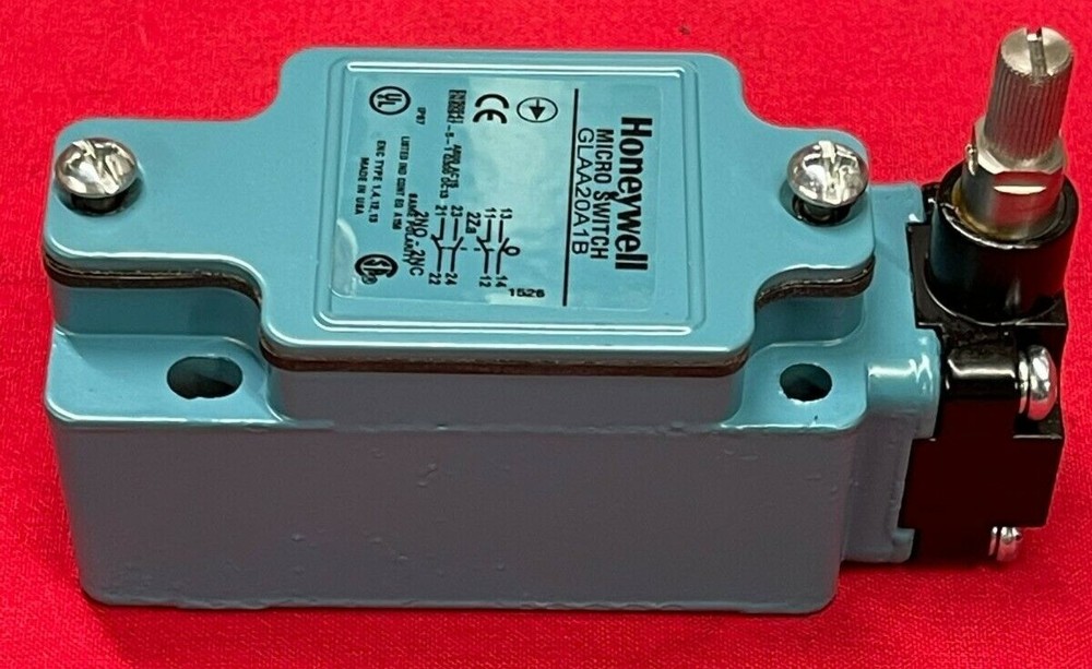 HONEYWELL MICRO SWITCH, GLAA20A1B, 600A, 15VAC, 2NO & 2NC SAME POLARITY