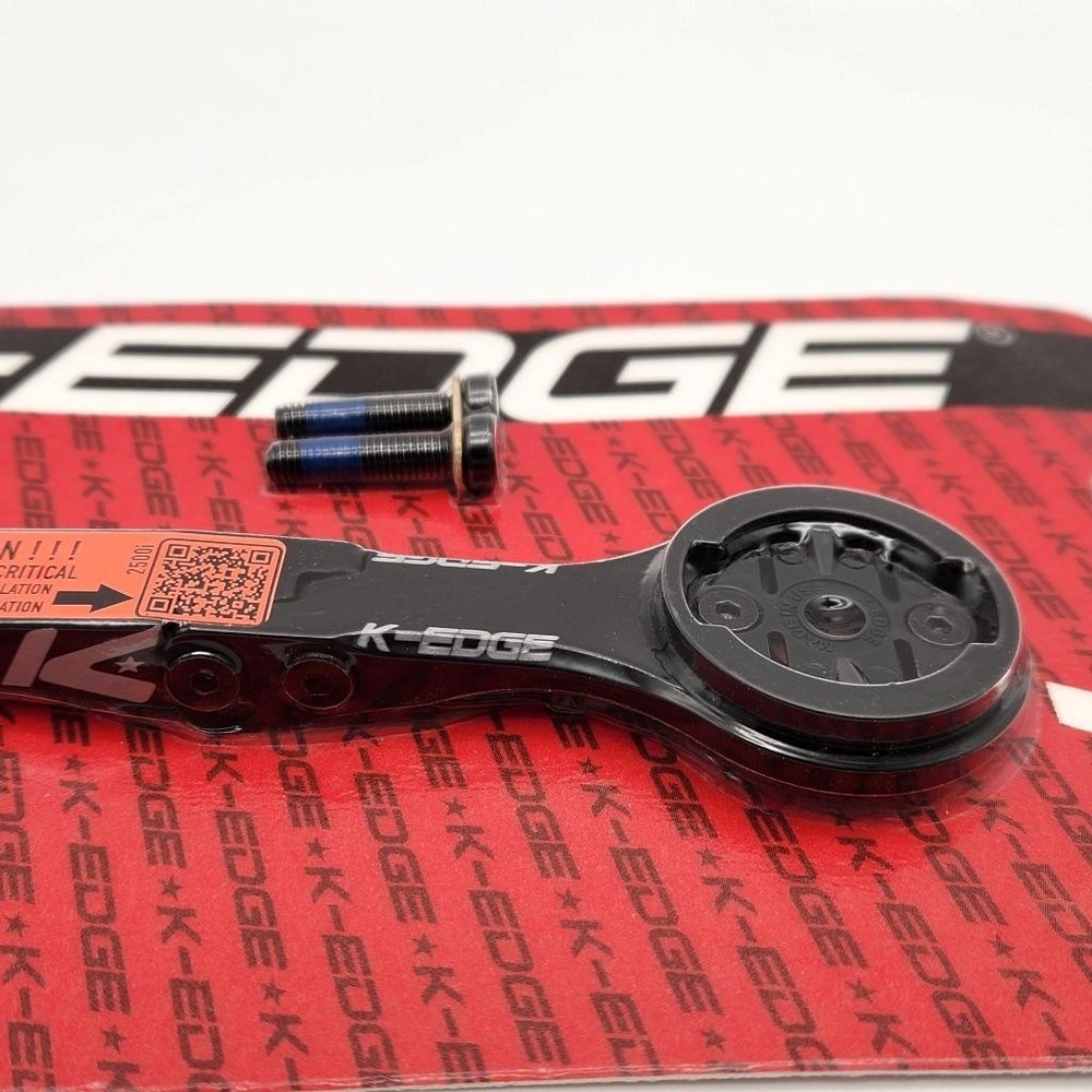 K-Edge Integrated Bicycle Handlebar System Mount for Garmin Black
