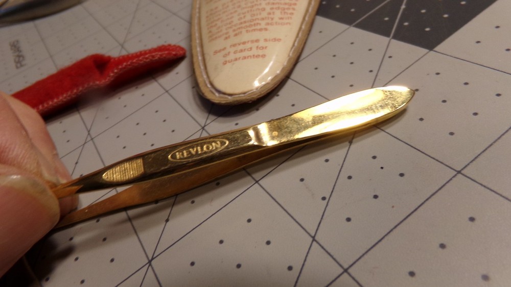 4 Vintage Revlon Manicure tools.