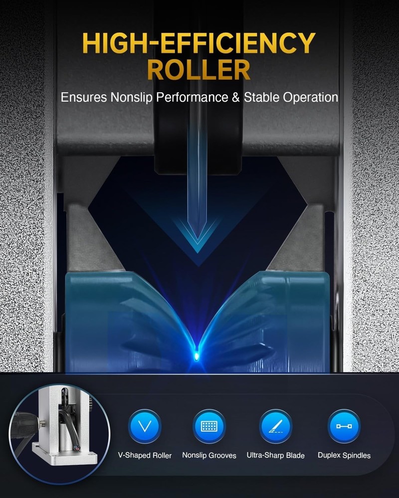 Drill Powered Wire Stripper with Ergonomic Design for Efficient Cable Stripping