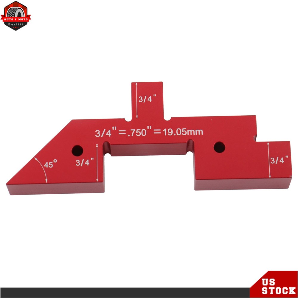 Height Gauge Router Table Setup Bars 14PCS Precision Aluminum Setup Blocks